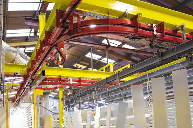 Four Wheel Overhead Conveyor